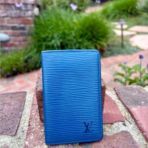 Louis Vuitton Epi Leather ID Card Wallet Date Code 1996
